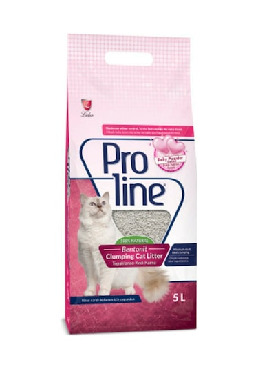 Proline Bentonit Parfümlü Kedi Kumu 5 L
