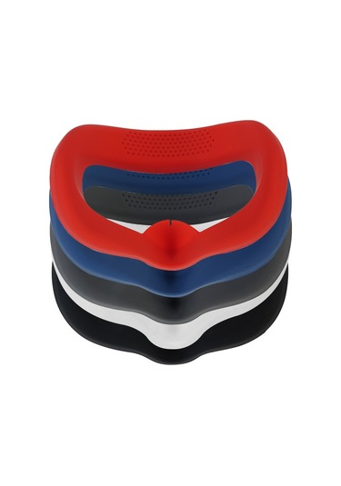 Jd-391215 Oculus Quest2 Generation Vr Göz Maskesi Silikon Kapak + Lens Kapağı Seti İçin Uygundur Silah Grisi