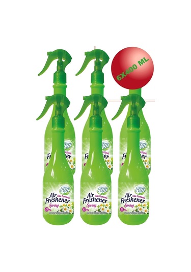 Fuji Air Freshener Spring Beyaz Papatyalar Oda Kokusu 6 x 400 ML