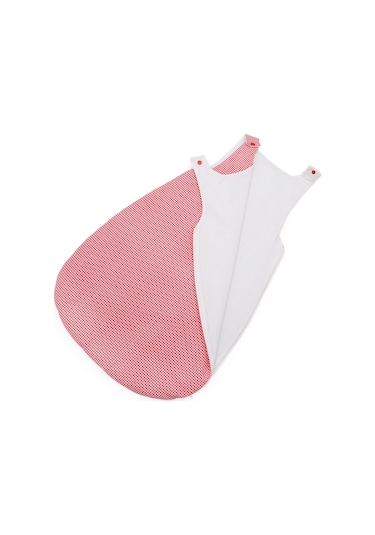 Esma Bebe Uyku Tulumu Kırmızı Pötikare/0-12 Ay