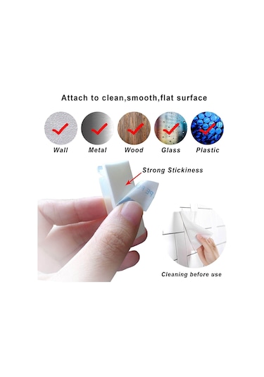 Koodmax 50 Adet Fc-30 Kablo Kelepçesi Klipsi Sabitleme Kablo Tutucu - Beyaz