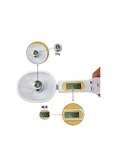 Elektronik Kaşık Ölçeği Ev Elektronik Terazi 500 Gr/0,1 Bordo