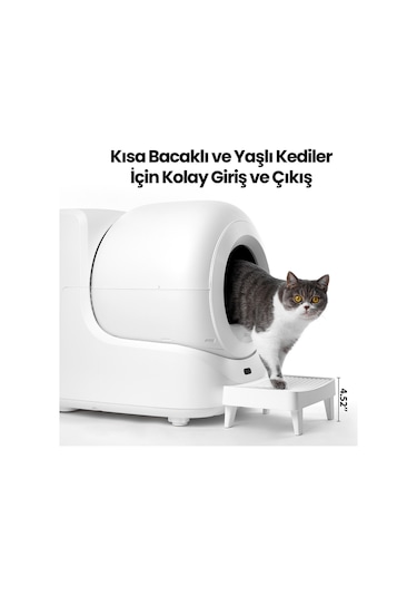 Petkit Akıllı Kedi Tuvaleti Basamağı