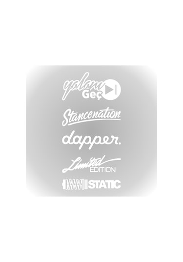 Arka Cam Sticker Set Oto Sticker Araba Sticker Model 4 (496323892)