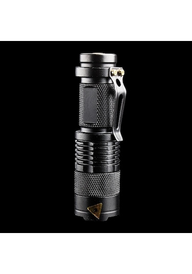 Uv Mor Işıklı El Feneri Para Bakteri ve Dışkı Tespiti Şarjlı wt-303 Siyah