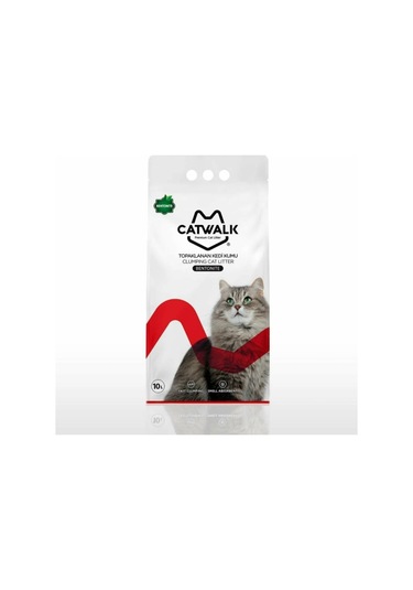 Catwalk Bentonit Topaklaşan Kedi Kumu 2 x 10 L