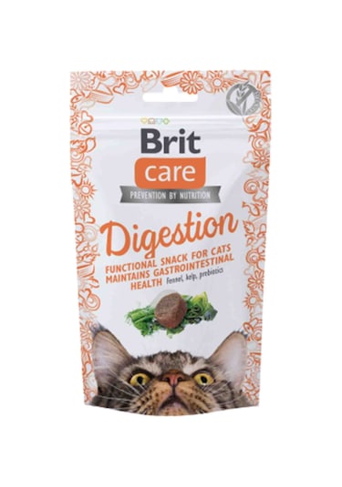 Brit Care Cat Snack Digestion  Sistemi İçin Kedi Ödülü 50 G