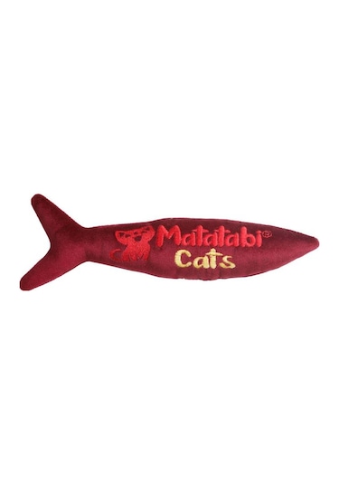 Matatabi Cats Fishy Sesli Matatabi İçerikli Peluş Kedi Oyuncağı 13.5 CM