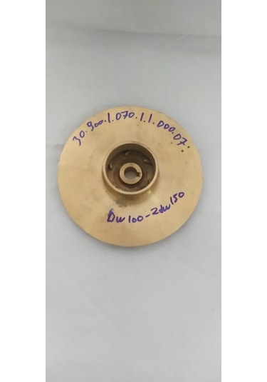 Santrifüj Jet Pompa Bronz Su Fanı - Çap 130 Mm