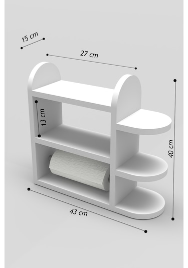 Tv Sehpası Tv Ünitesi Beyaz Gümüş 160 Cm Linya 5043 Çok Renkli