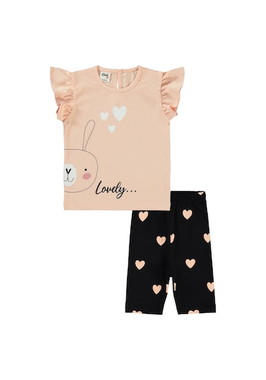 Civil Baby Kız Bebek 3'lü Takım 6-18 Ay Renkli