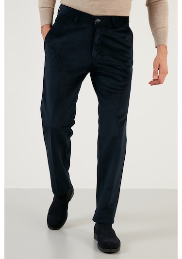Buratti Normal Bel Regular Fit Düz Paça Erkek Kadife Pantolon 645Merlin Lacivert Buratti Normal Bel Regular Fit Düz Paça Erkek Kadife Pantolon 645Merlin Lacivert
