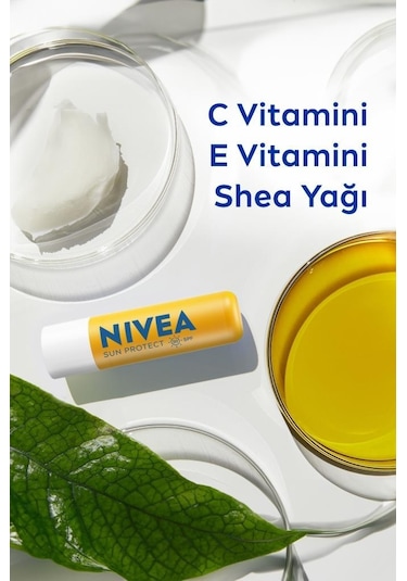 Nivea Sun 24H Nemlendirici Dudak Bakım Kremi SPF50 4.8 G