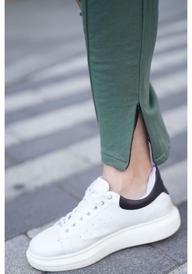 Madmext Haki Açık Paça Erkek Eşofman Altı 6515-haki Haki