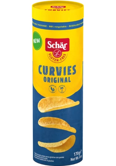 Schar Curvies Original Glutensiz Patates Cipsi 170 G
