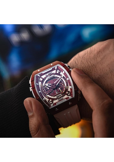 Nubeo Nb-6087-02 Erkek Kol Saati Metalik Gri