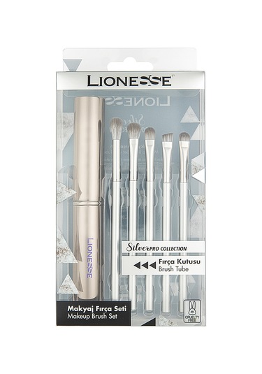 Lionesse Silver Makyaj Fırça Seti 5142