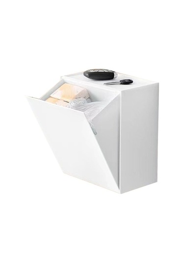 Besthome1 Duvar Tipi Çok Amaçlı Depolama Kutusu, Beyaz Kapaklı Organizer, Banyo & Mutfak İçin Pratik Solution Diğer