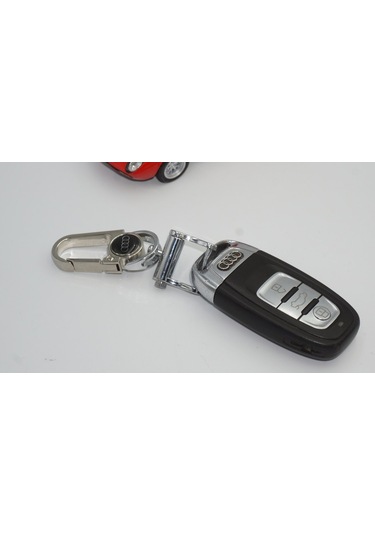 Audi Uyumlu Logo Krom Metal Stil Anahtarlık New Style (324200677)