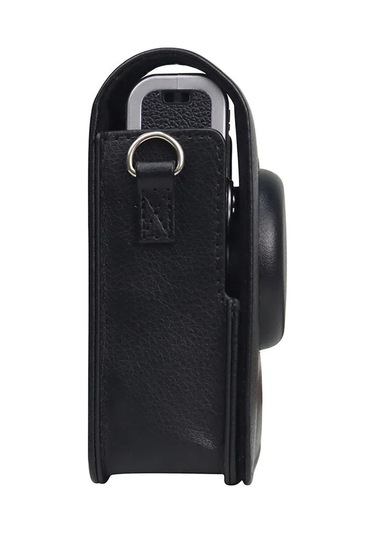 Instax Mini Evo Siyah Askılı Deri Çanta-fotsıbp058-ıth