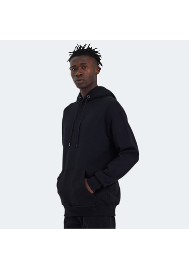 The Crow NEVER Erkek  Siyah Sweatshirt