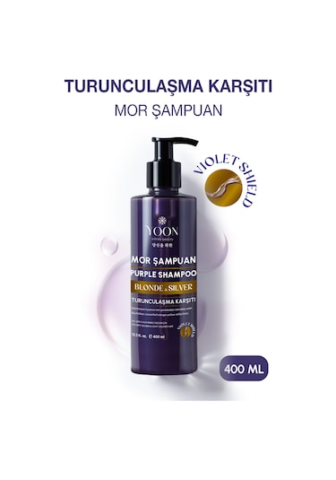 Yoon Turunculaşma Karşıtı Mor Şampuan 400 ML
