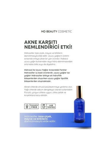 Md Beauty Paçuli Hidrosolü 100 ML