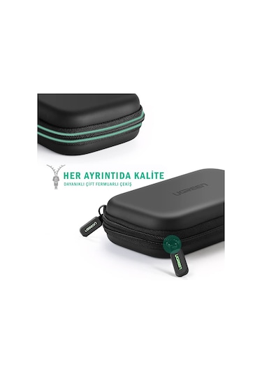 Ugreen 2.5 Inch Darbe Korumalı Hard Disk Çantası-Large