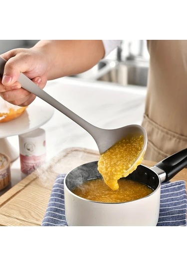 Fochsia 12 Parça Saklama Kovalı Silikon Mutfak Seti - Isıya Dayanıklı Çırpıcı Ve Spatula Haki