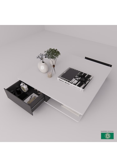 Orta Sehpa Çekmeceli Geniş Depolama Alanına Sahip