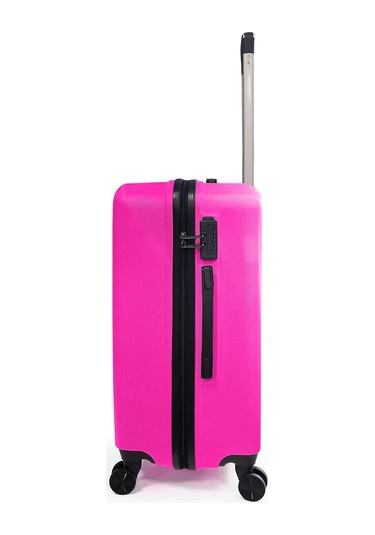 Coral High Abs Pembe Büyük Boy Valiz 16418 Pembe