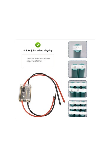 Junzhuodianpu 12v Nokta Kaynak Makinesi Pil Enerji Depolama Nokta Kaynak Makinesi Pcb Devre Kartı Kaynak Ekipmanı