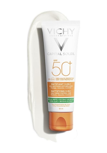 Vichy Capital Soleil Mattifying 3 in 1 Koruyucu Güneş Kremi SPF50+ 50 ML