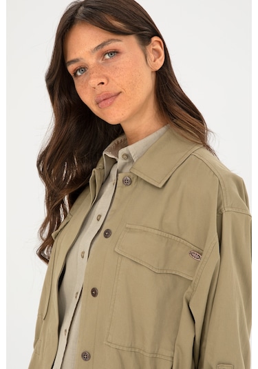 U.s. Polo Assn. Kadın Haki Ceket 50284004-vr027 Haki