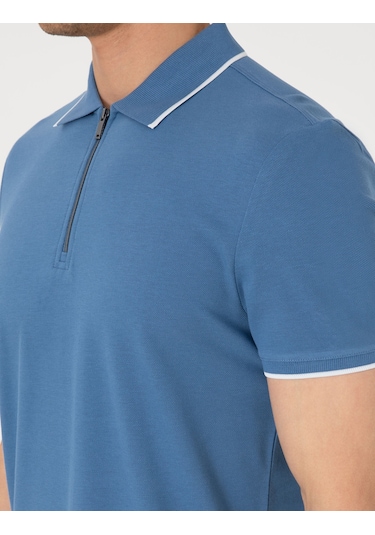Pierre Cardin Erkek Koyu Mavi Tişört 50307516-vr032 Koyu Mavi