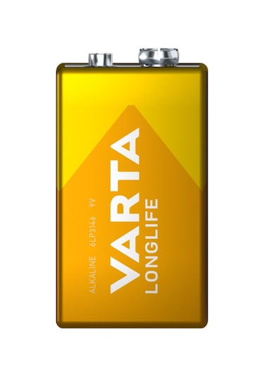 LONGLIFE POWER ALKALİN 9 VOLT PİL TEKLİ PAKET FİYAT VARTA