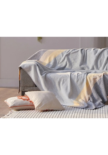 Doqu Nida Battaniye Çift Kişilik Sarı Diğer