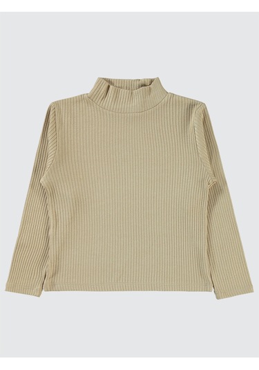 Pierre Cardin Kız Çocuk Sweatshirt 6-9 Yaş Bej Bej