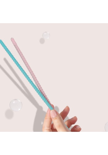 Suntek Pipetler Için Silikon Pipet Fırçası İçecek Kapağı