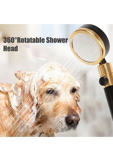 Kangvka Uzay Alüminyum El Tutulu Dşş, 360 Döner, Su Kesici Anahtar, Otomatik Temizleyici Uçlar, Basınçlı Ve Su Tasarruflu, G1/2 Bağlantı, Ev/hotel/banyo Kullanıma Uygun Diğer