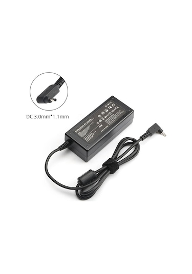 Acer 19v 65w İnce Uç Adaptör Şarj Aleti