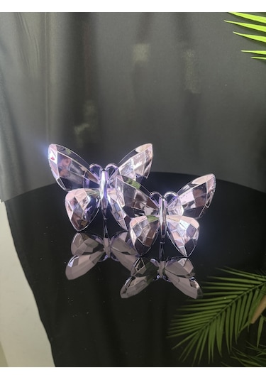 Halcyon Dekoratif Kelebek Mor