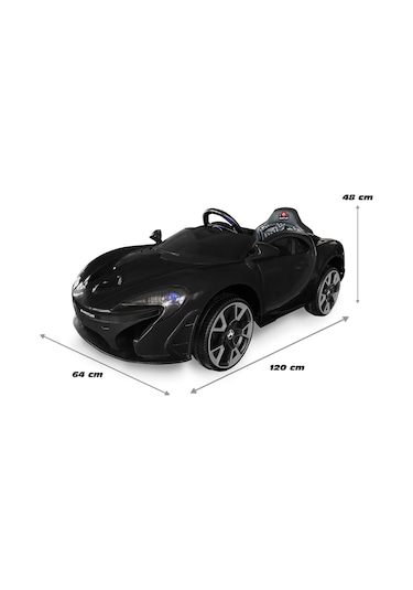 Akar Oyuncak Quantum 12 V Uzaktan Kumandalı Akülü Araba Siyah B3969956523N1-3