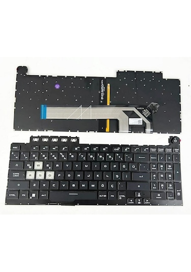 Asus Tuf Gaming F15 Fx506lhb-hn323 Klavye Tuş Takımı Aydınlatmalı