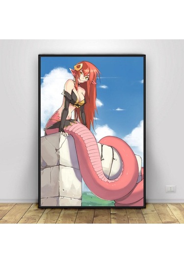 Tam Yuvarlak Zanaat Dıy Elmas Boyama Canavar Nakış Çapraz Dikiş 20x30cm