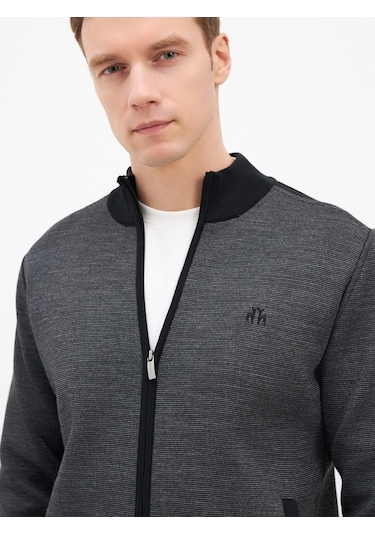 Karaca Erkek Regular Fıt Triko Kazak-siyah 113301030-07-l 114724 Siyah