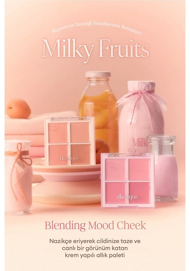 Dasique Blending Mood Cheek 18 Milky Apricot