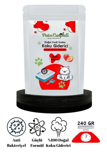 Purecanpati Kedi Kumu Koku Giderici Çilek Kokulu