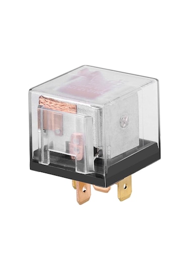 5 Adet Üniversal Röle 40 Amper Şeffaf 5 Uçlu 12V Role N11.2879