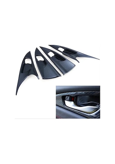 Honda Civic Fc5 Fk7 2017-2020 Tam Set Karbon Fiber